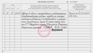 Образец приказа об увольнении по п. 3 ч. 1 ст. 77 ТК РФ