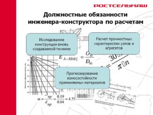 Должностная инструкция главного конструктора