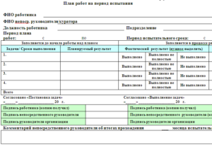 Оценка персонала в период испытательного срока