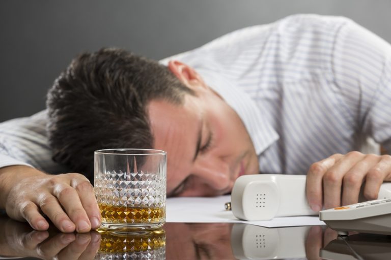 Алкогольное опьянение на работе